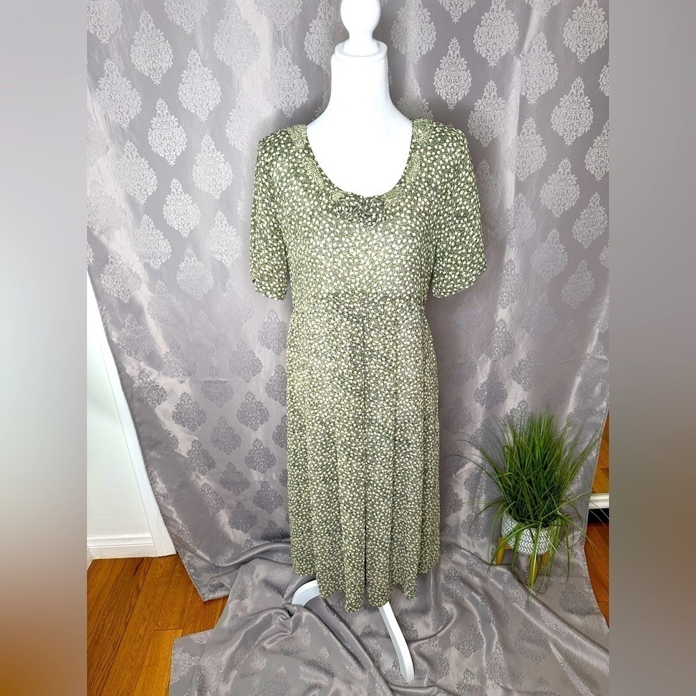 VINTAGE CAROLE LITTLE COTTAGECORE DRESS SIZE-4